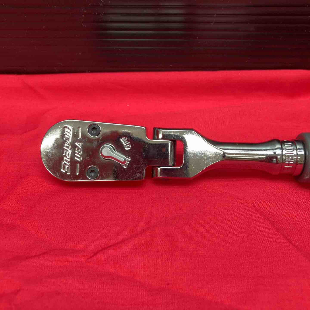 スナップオン(Snap-on)3/8ソフトグリップフレックスラチェット FHF100(ガンメタ)【川越店】