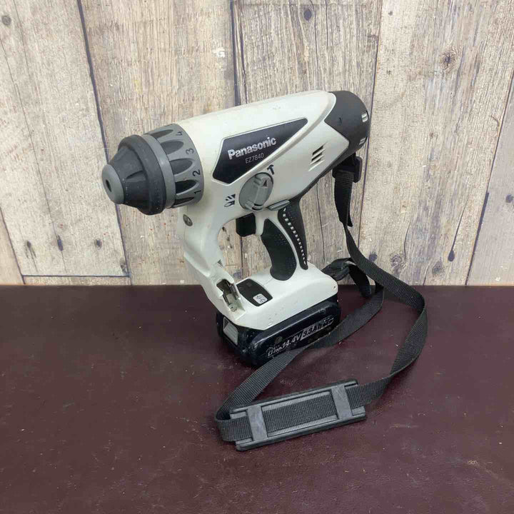 【中古品】パナソニック(Panasonic) コードレスマルチハンマードリル EZ7840LN2S-B バッテリー 充電器付属 【東大和店】