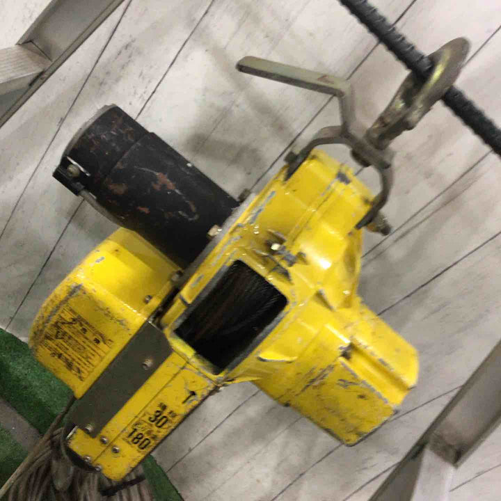 【店頭受取り限定】◇トーヨーコーケン(TKK) 電動ウインチ(ワイヤー) ベビーホイスト BH-830 動作確認済【川口店】