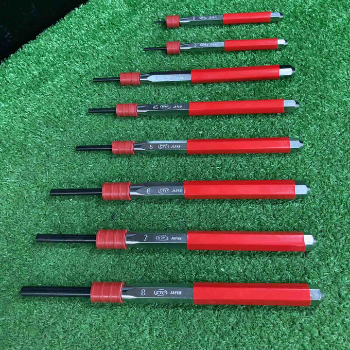 【中古美品】KTC(京都機械工具) PK8 ノックピンポンチ 8本組【岩槻店】