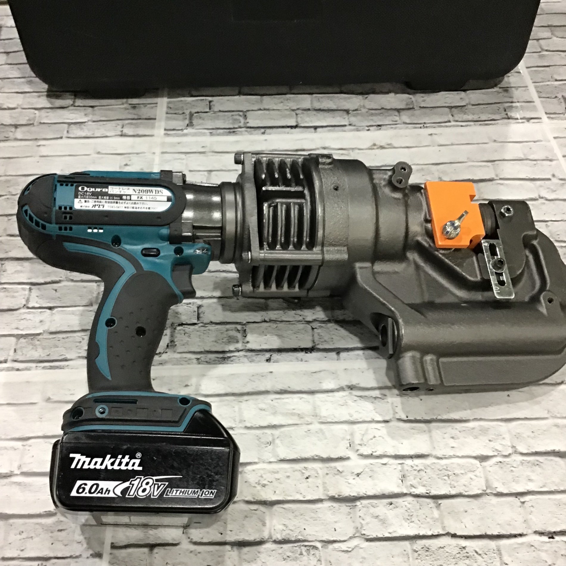 オグラ Ogura N209WDS 18V コードレス油圧式パンチャー【船橋馬込店】【店頭取引限定】【未使用】IT2GRJEBCFYQ オグラ Ogura コードレス油圧式パンチャー N209WDS : プラスワン