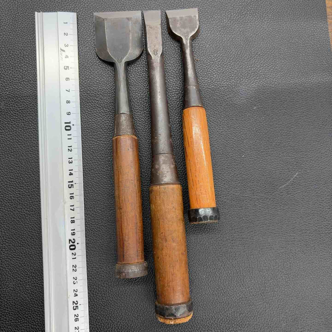 鑿　左久作　3本セット 【八潮店】