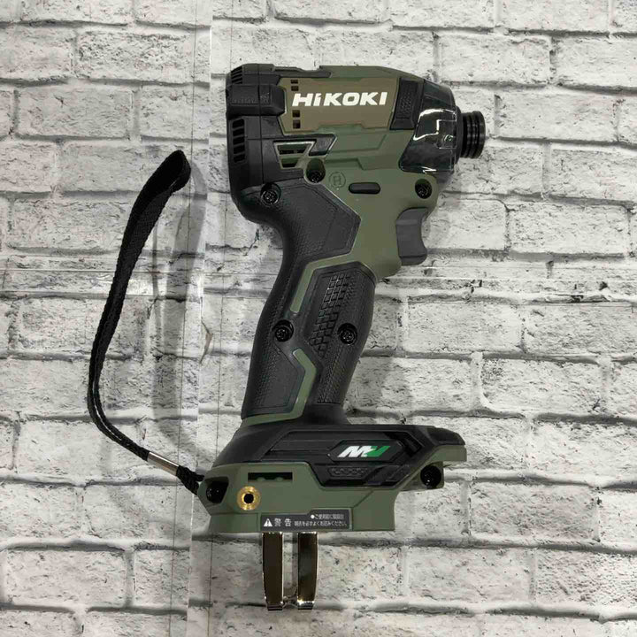 ★ハイコーキ(HIKOKI ※旧:日立工機) コードレスインパクトドライバ フォレストグリーン WH36DD(2XHGSZ)【川口店】