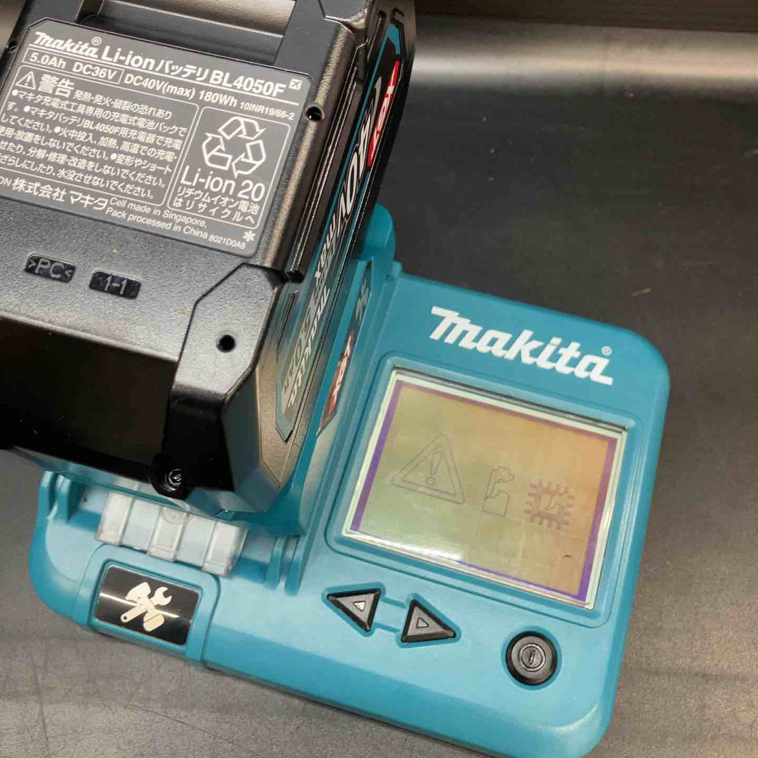 【極美品】★マキタ(makita) リチウムイオンバッテリー 40Vmax/5.0Ah BL4050F 充電回数1回【川越店】
