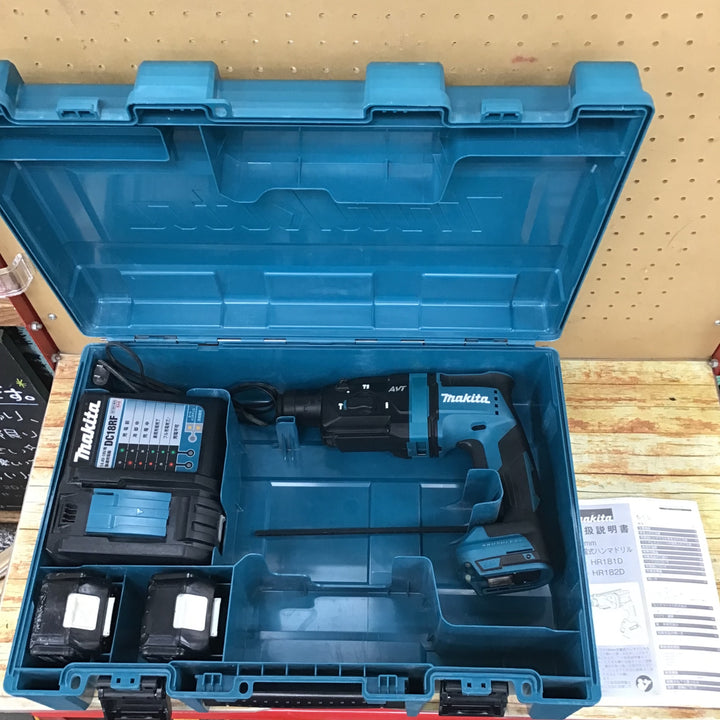 ★マキタ(makita) コードレスハンマドリル HR182DRGX【川崎店】