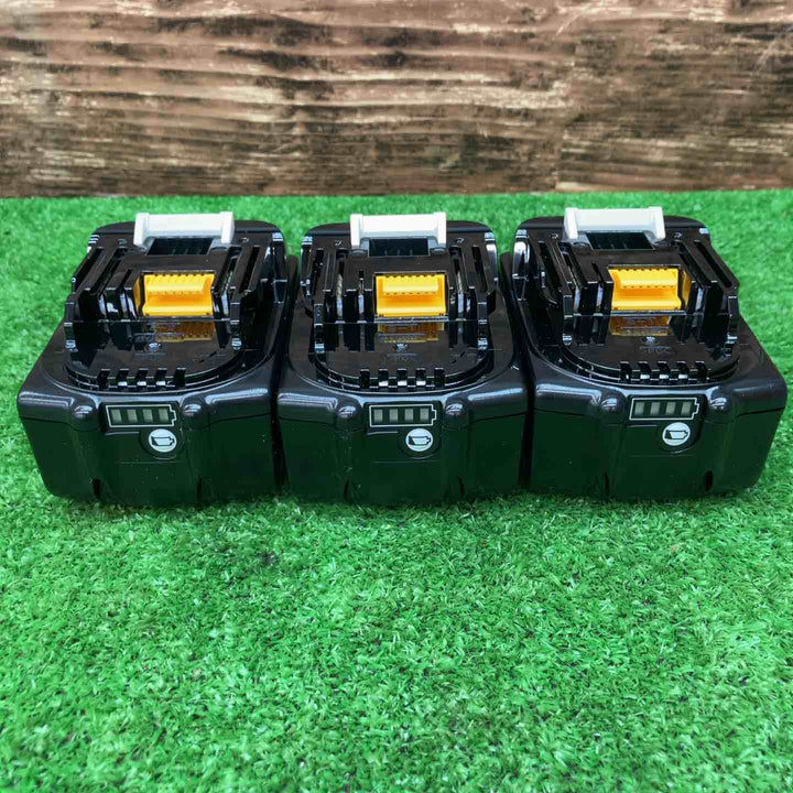 マキタ(makita) リチウムイオンバッテリー 18V/6.0Ah BL1860B 3個セット【川越店】