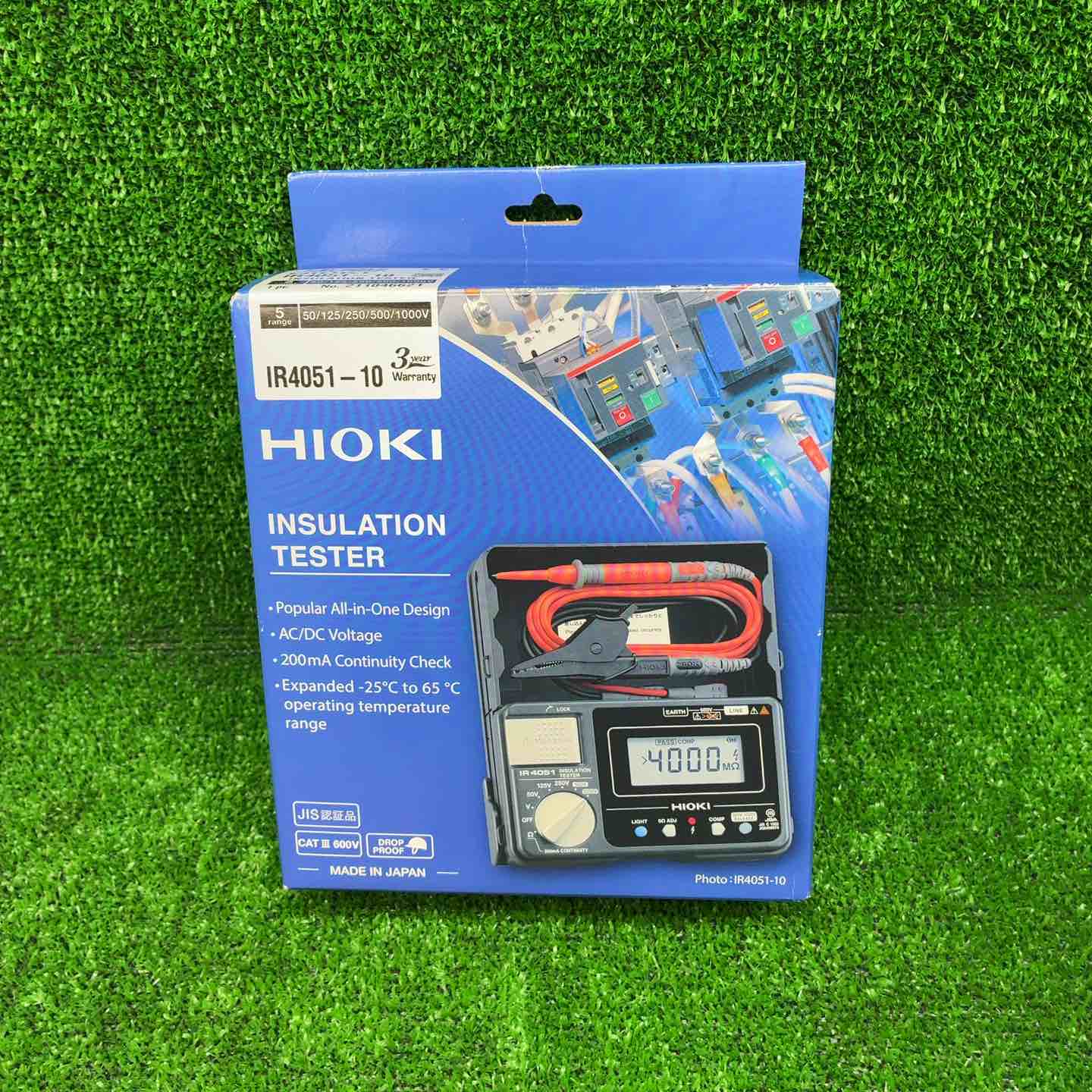 日置電機(HIOKI) インスレーションテスター 絶縁抵抗計 IR4051-10 絶縁 