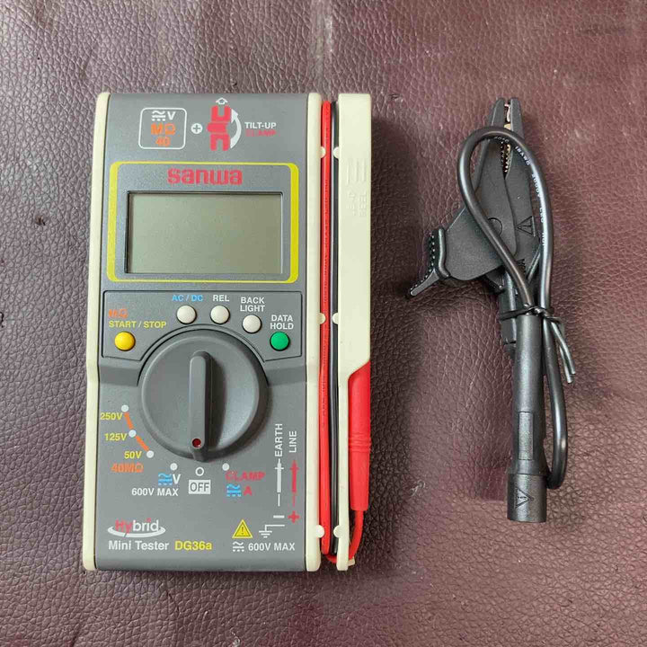 【未使用品(店頭展示品)】 三和電気計器 (SANWA) ハイブリッドミニテスタ ケース付モデル DG36A/C 【東大和店】