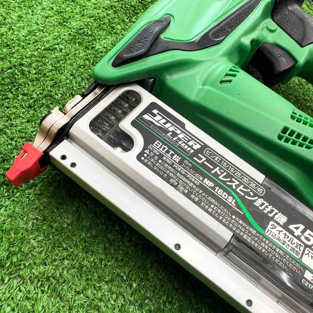 【中古】 日立 18V 45mm ピンネイラ NP18DSL(LSCK)  【桶川店】