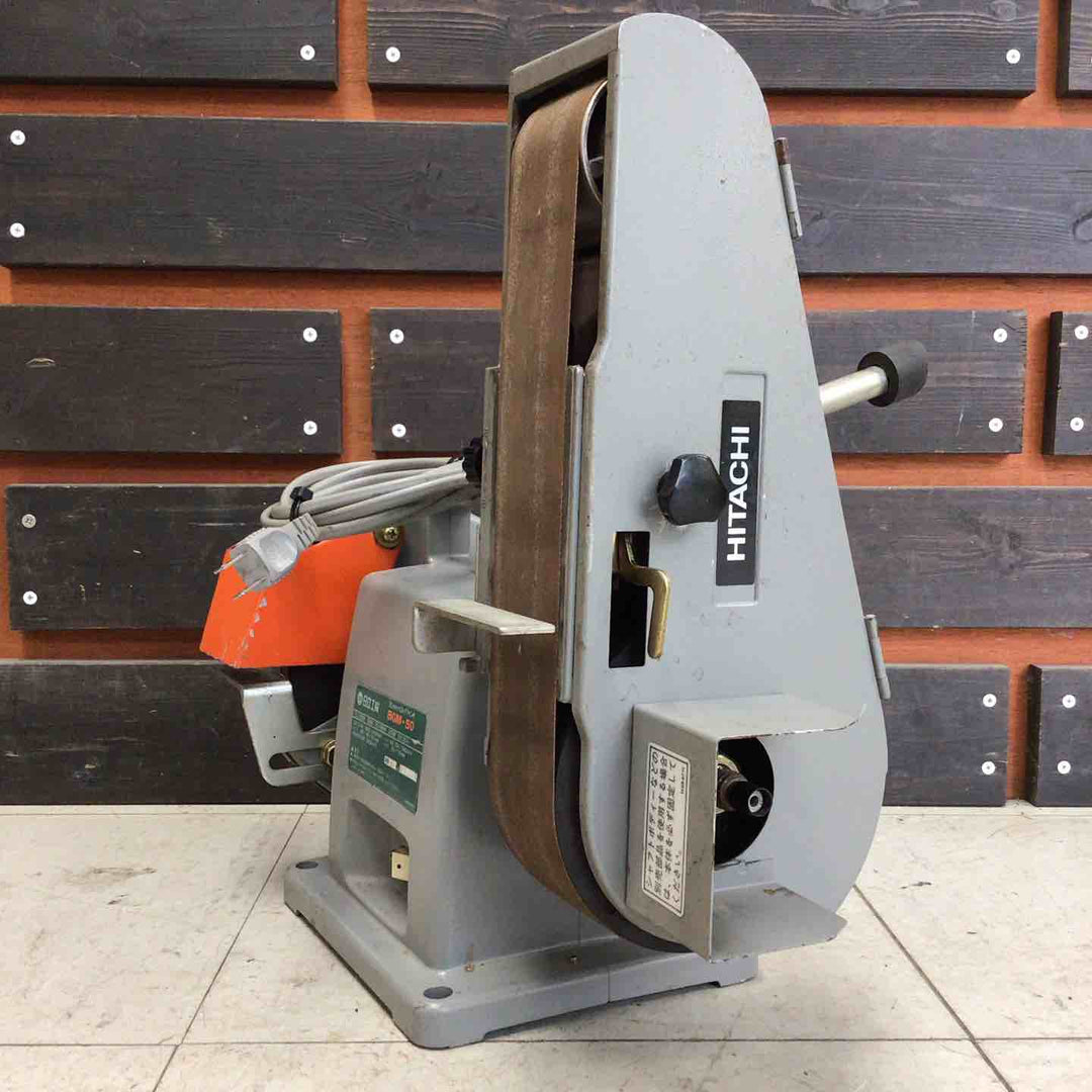 【中古品】 日立/HITACHI 50mmベルトグラインダ BGM-50 【鴻巣店】