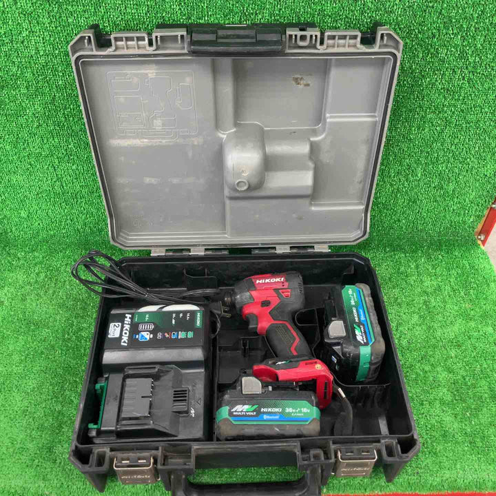 ★ハイコーキ(HIKOKI ※旧:日立工機) コードレスインパクトドライバ スコーピオンレッド WH36DD(2XHRSZ)【川崎店】
