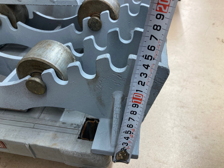 【中古品/店頭受取り限定】7台セット キールカッター用 管台 コロ付き【東大和店】