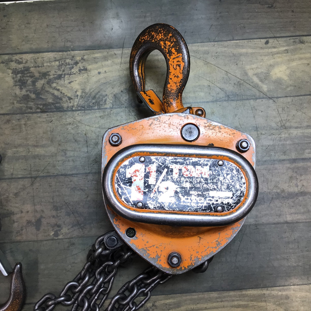 KITO M3型 チェーンブロック 1.5t 【東大和店】