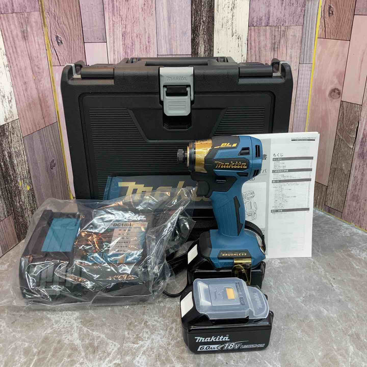 ☆マキタ(makita) コードレスインパクトドライバー TD173DGXPB LXT20周年記念限定カラー  プレミアムブルー【八潮店】