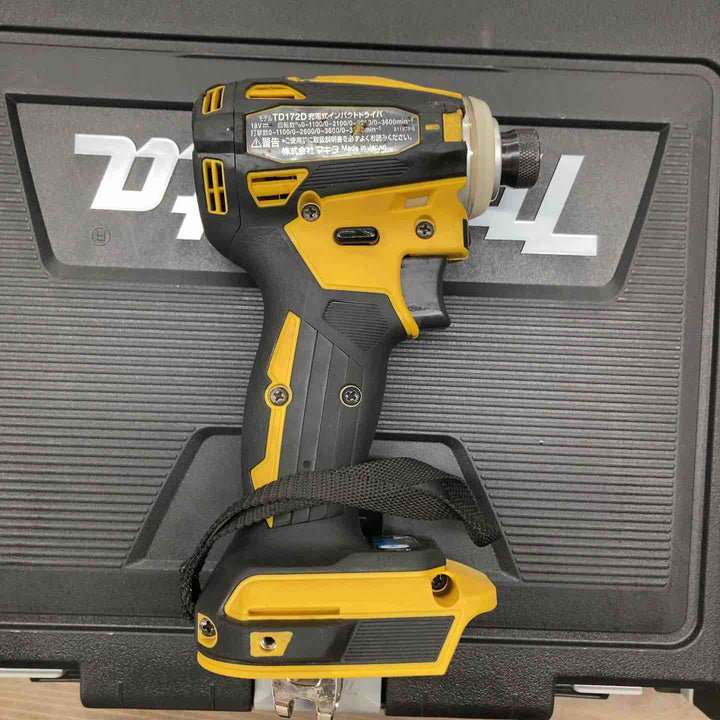 ★マキタ(makita) コードレスインパクトドライバー TD172DGXFY　18V対応、ケースが違います【戸田店】