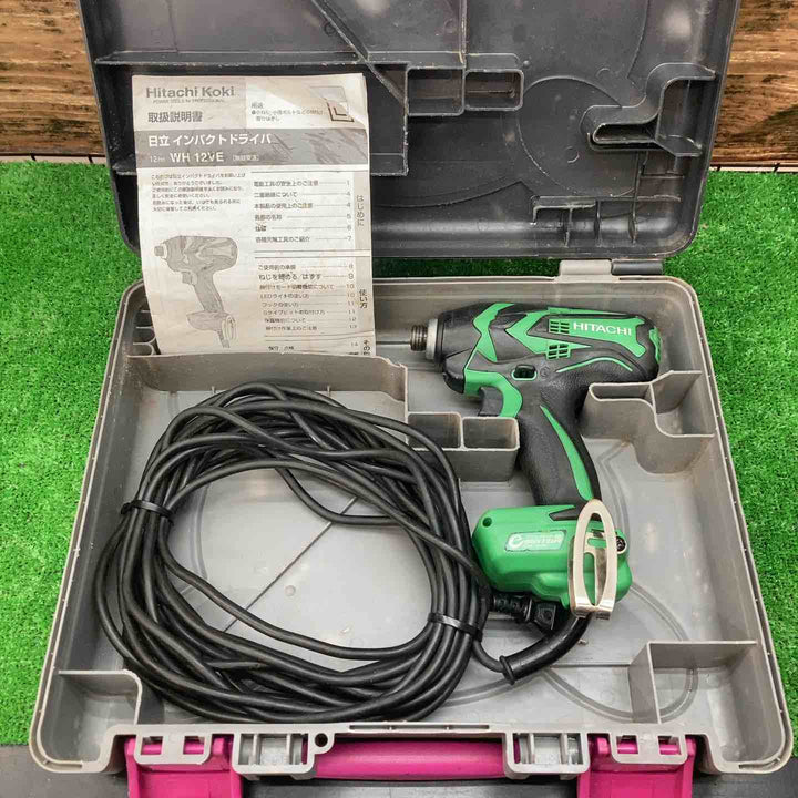 ◇ハイコーキ(HIKOKI ※旧:日立工機) インパクトドライバ WH12VE(SC)【川越店】