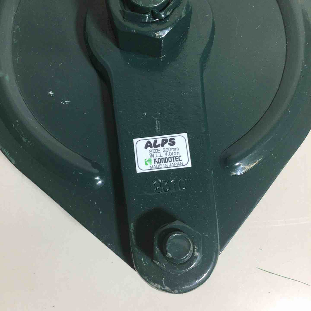 【美品】 ALPS アルプス スナッチブロック 4t 滑車 【戸田店】