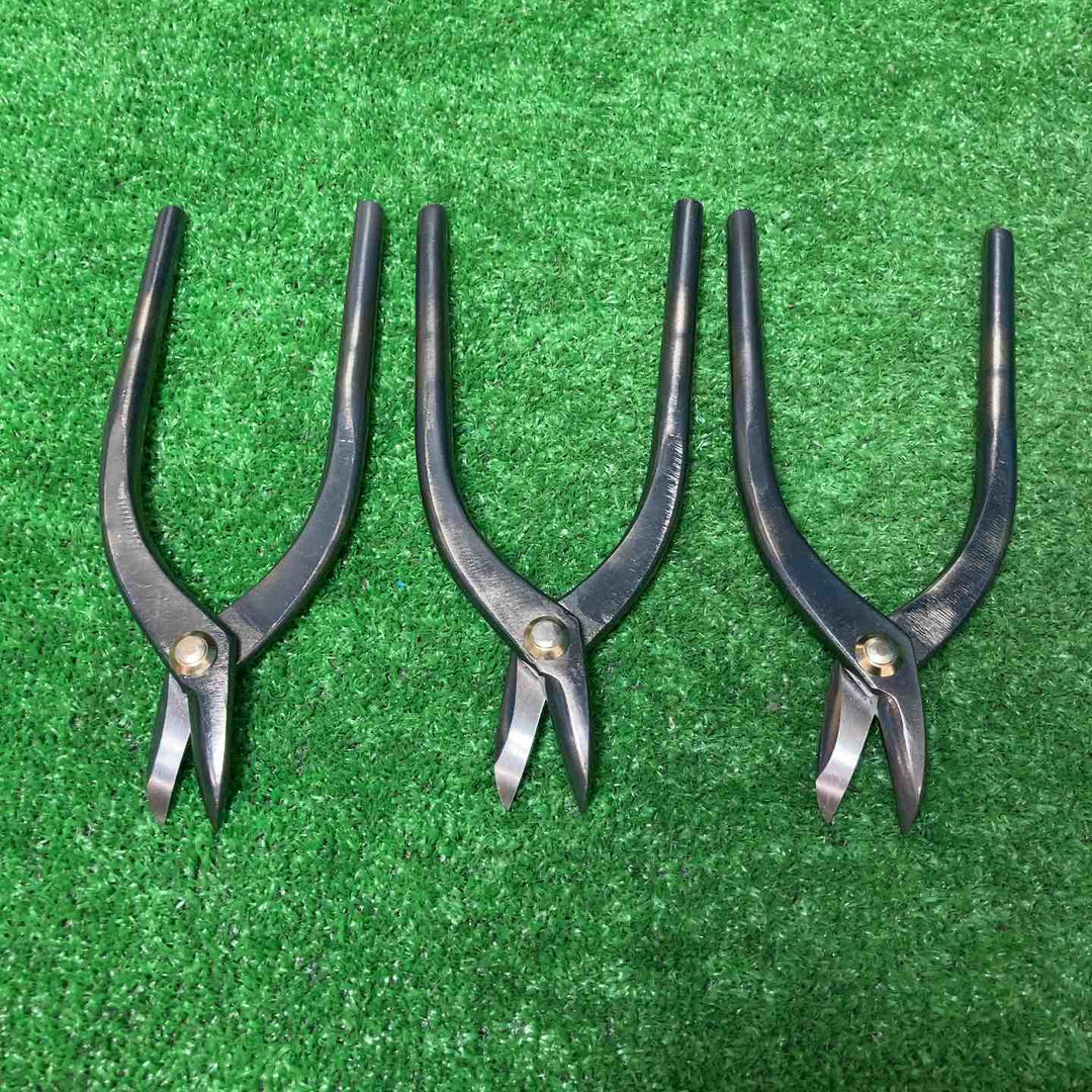 【未使用品(店頭展示品)】種光 板金鋏 エグリ刃 ステンレス用 SLD鋼使用 180mm×3点セット【岩槻店】