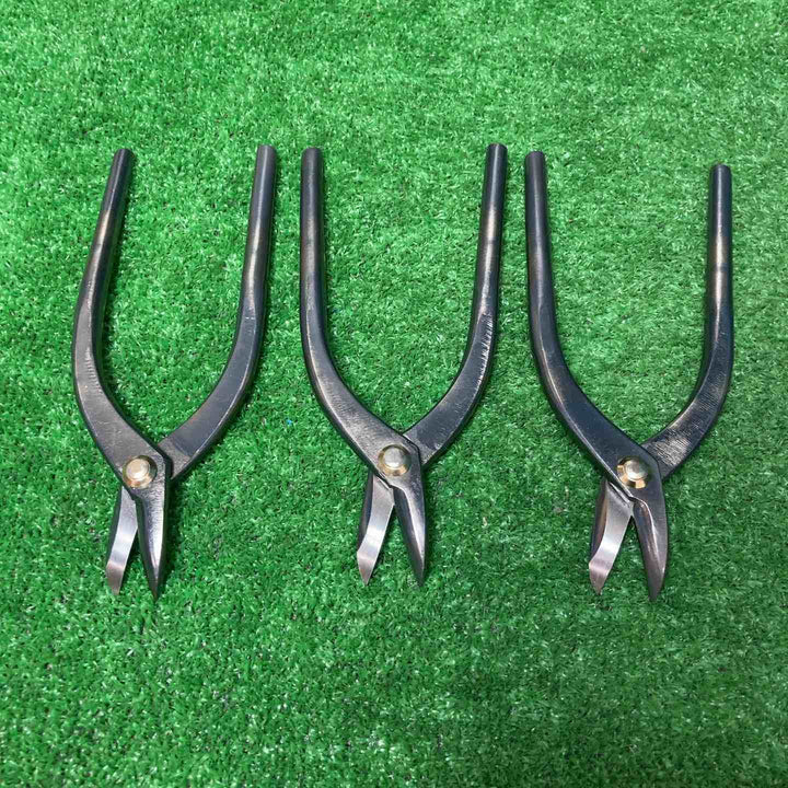 【未使用品(店頭展示品)】種光 板金鋏 エグリ刃 ステンレス用 SLD鋼使用 180mm×3点セット【岩槻店】