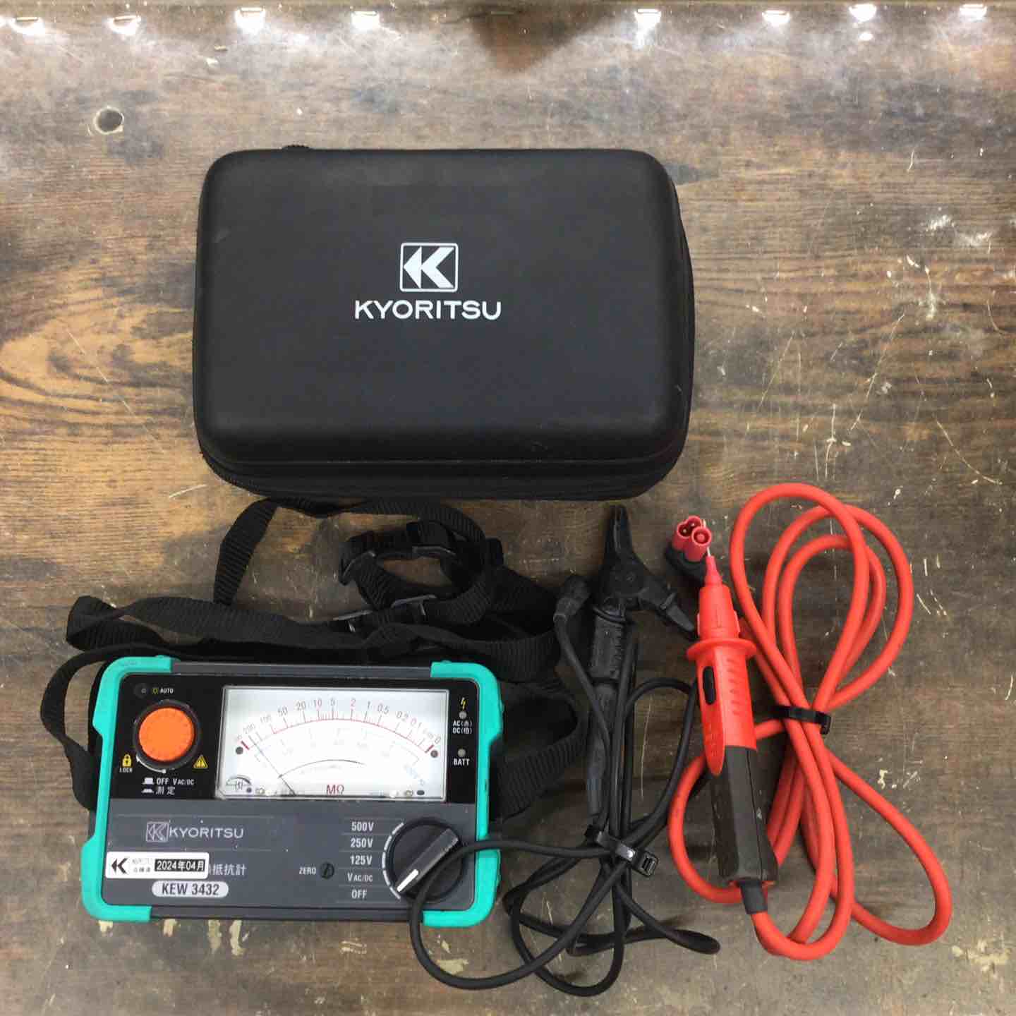 □共立(KYORITSU) アナログ絶縁抵抗計 KEW3432【戸田店】 – アクト