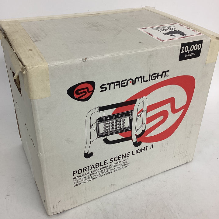 ▼streamlight 充電式ポータブルシーンライト2 最大輝度10000lm 100V対応【狭山】