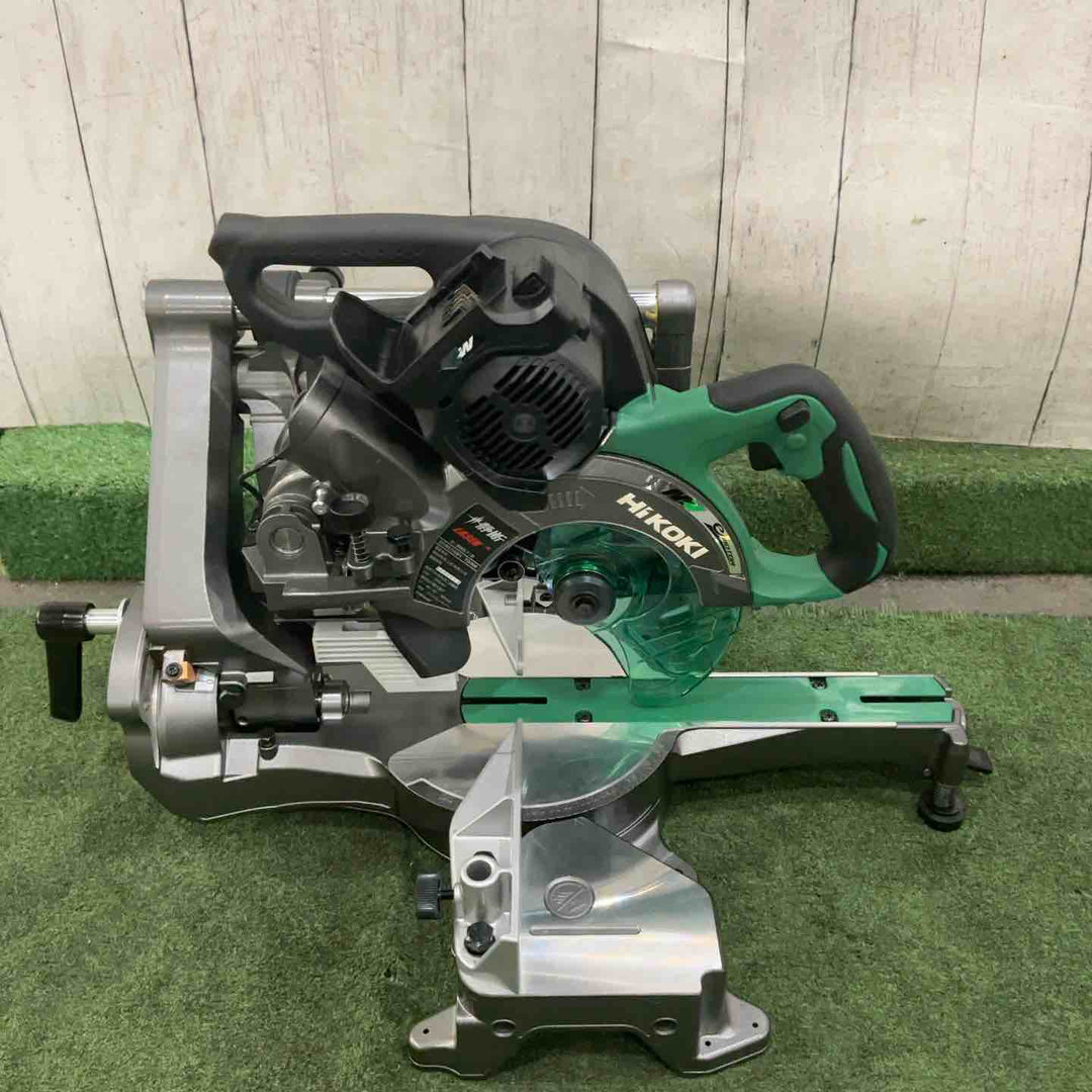 ★ハイコーキ(HIKOKI ※旧:日立工機) コードレス卓上スライド丸のこ C3606DRB(K)(NN) 36V 動作確認済【川口店】