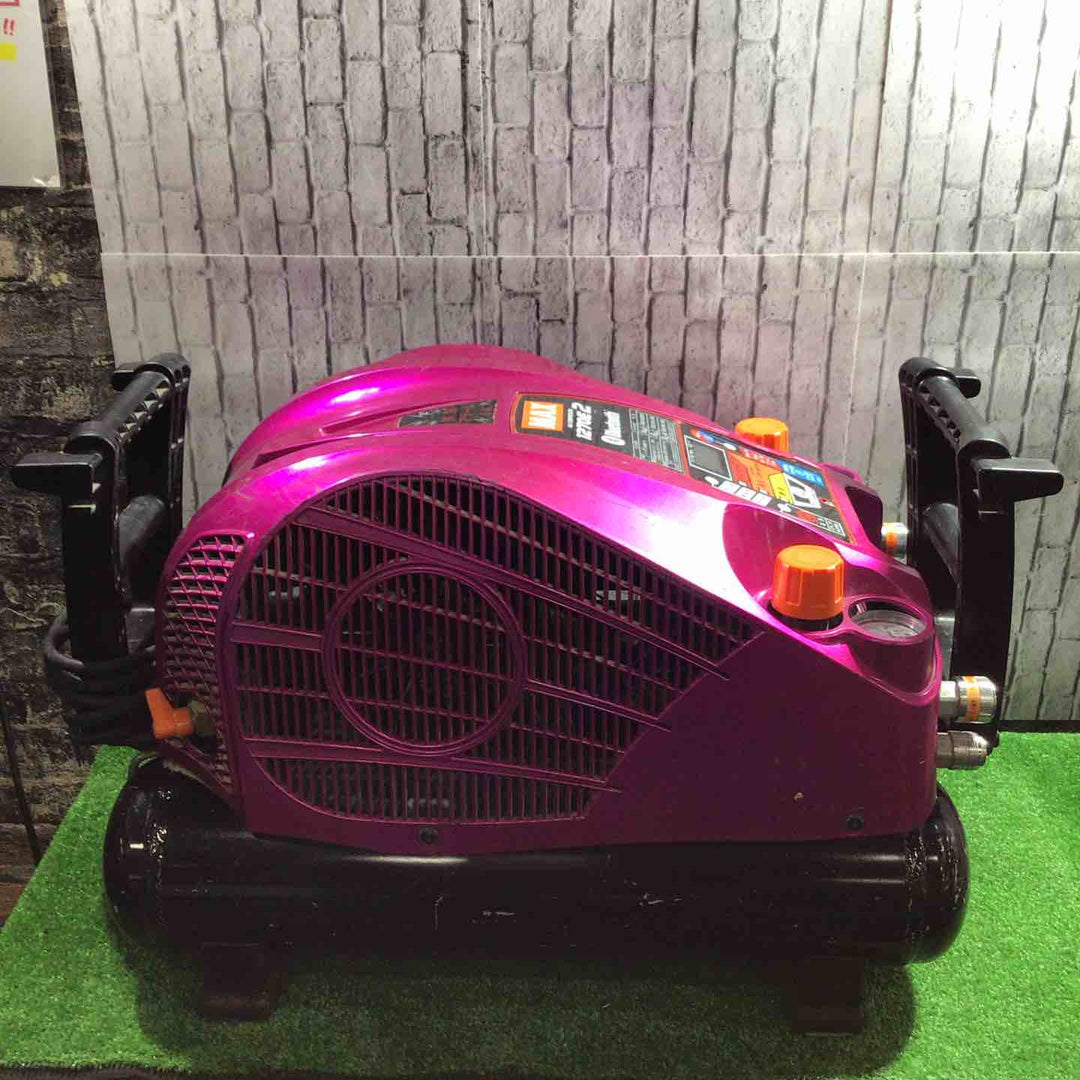 ◇マックス(MAX) 高圧専用エアコンプレッサー AK-HH1270E2 ブライトマゼンタ【川口店】