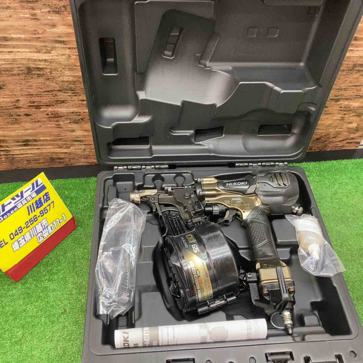 ハイコーキ(HIKOKI ※旧:日立工機) 高圧エア釘打ち機 NV65HR2(S) 使用釘	38～65mm【川越店】