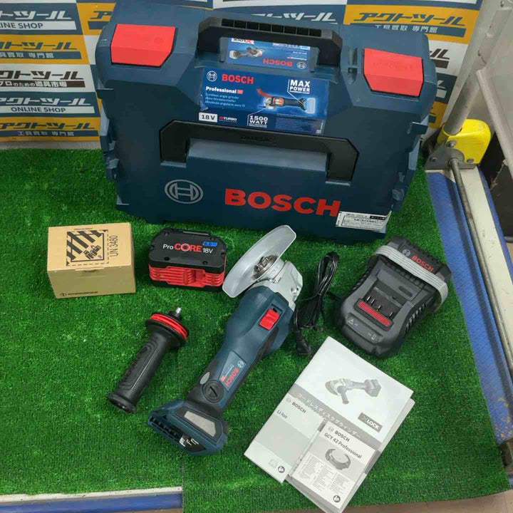 ◇BOSCH　ディスクグラインダー　GWX18V-15SC5J【草加店】