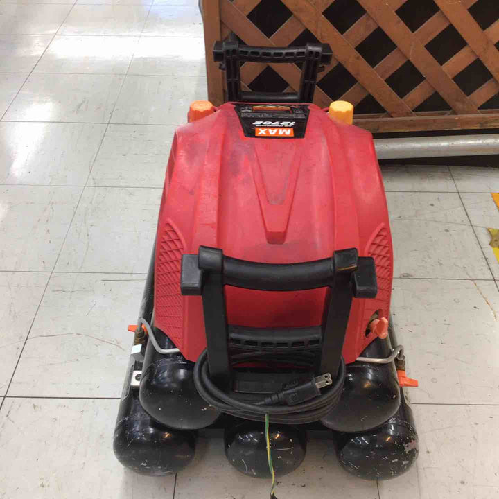【中古品】 マックス/MAX エアコンプレッサー AK-HL1270E(27L)_レッド 【鴻巣店】