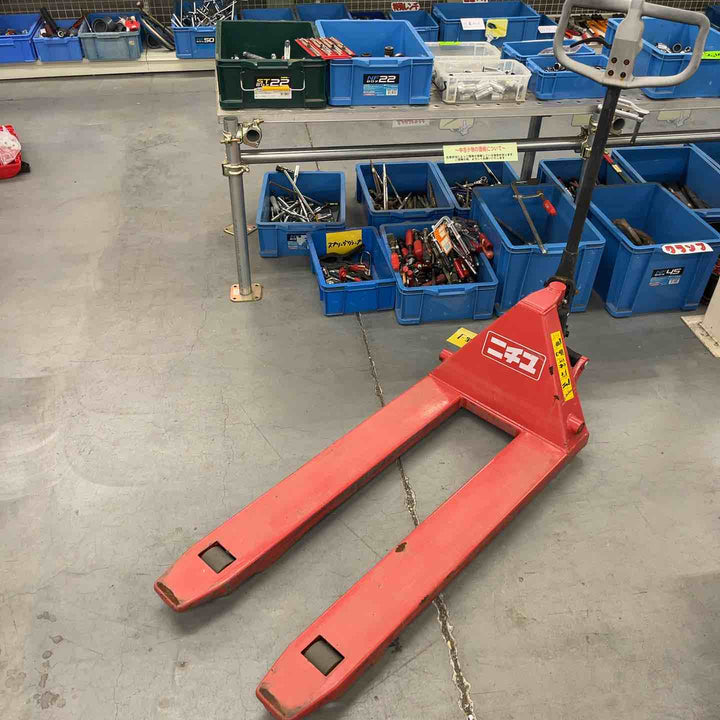 【店頭受取り限定】ニチユ ハンドパレット パレットトラック PT15S-18-107 1500kg【川口店】
