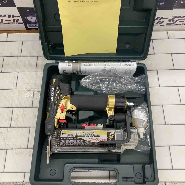 ★ハイコーキ(HIKOKI ※旧:日立工機) 高圧フィニッシュネイラ NT55HM2【所沢店】