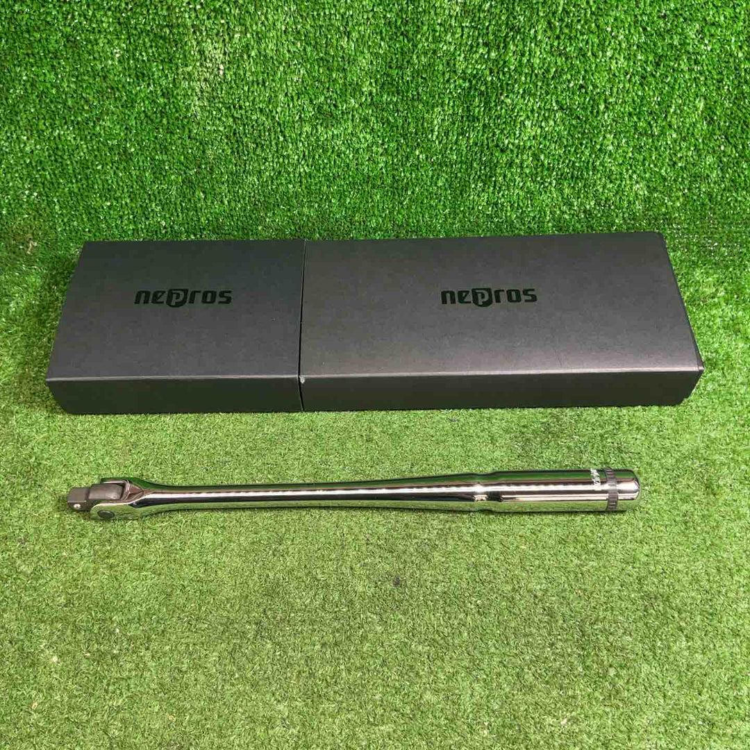 【美品】 nepros ネプロス  9.5sq.スピンナハンドル NBS3 スタッビラチェットハンドル NBR390AH ラチェットハンドル NBR390A 3点まとめ 【藤沢店】