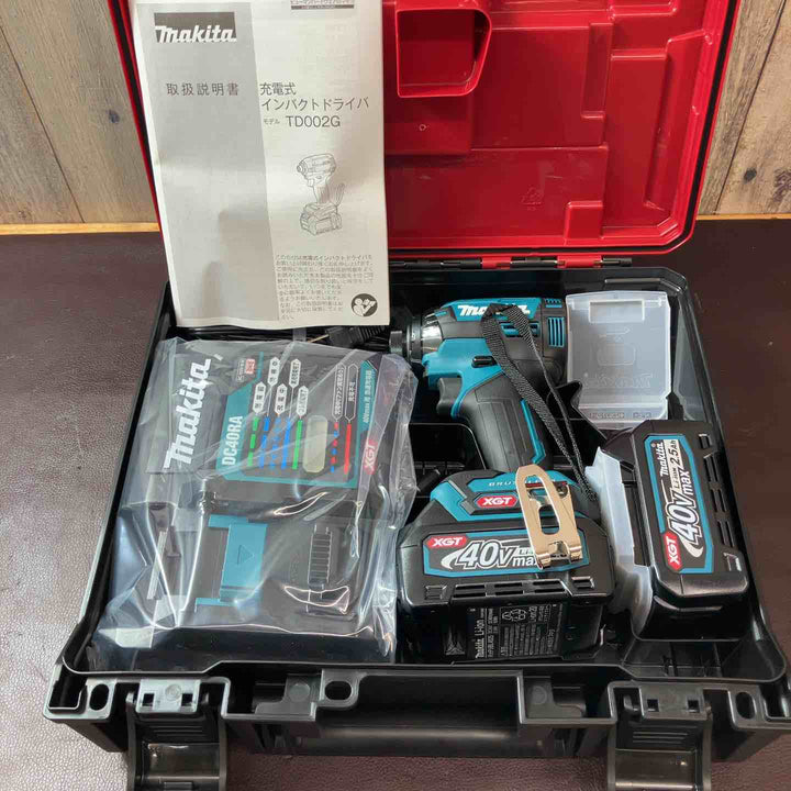【未使用(店頭展示品)】★マキタ(makita) コードレスインパクトドライバー TD002GRDX【東大和店】