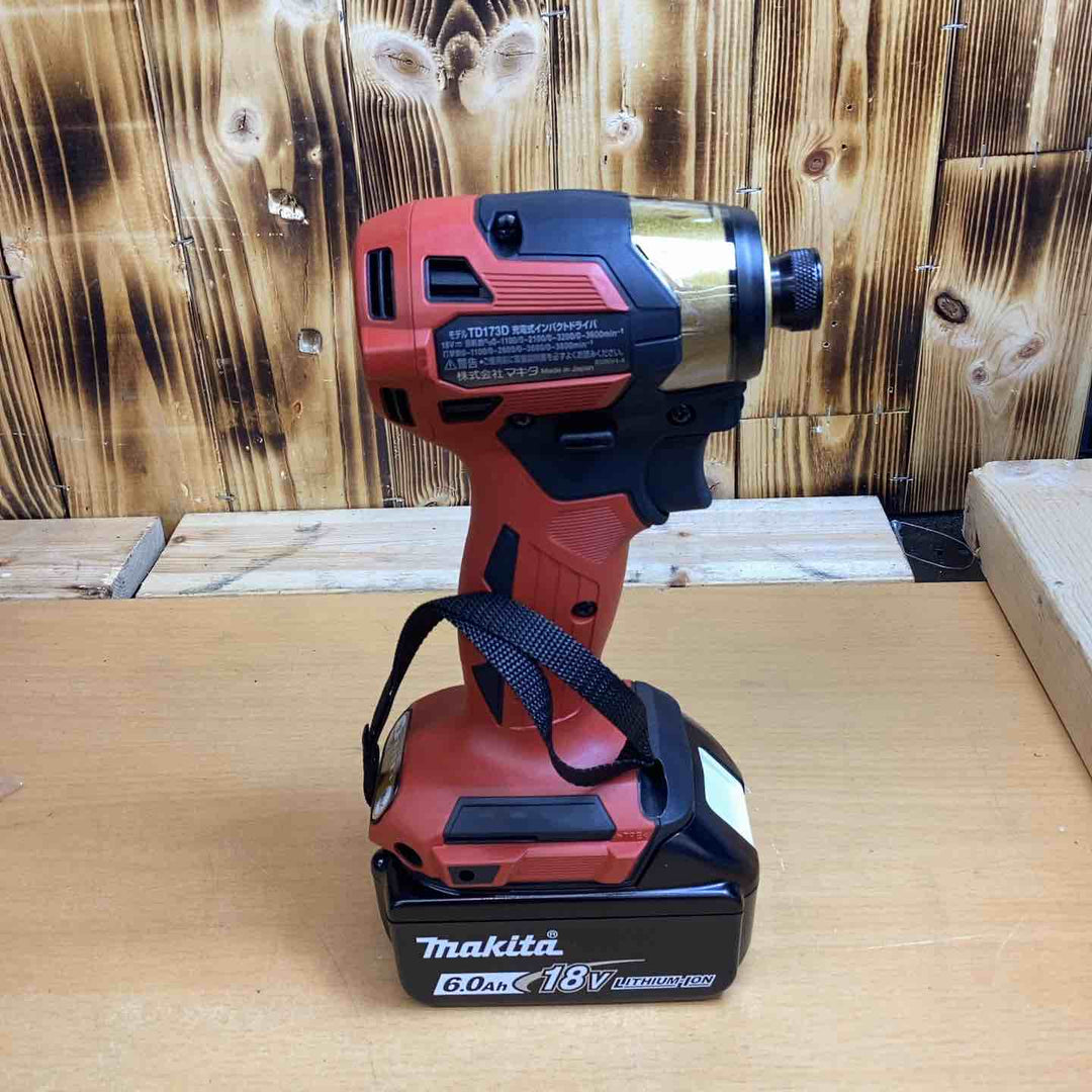 ★マキタ(makita) コードレスインパクトドライバー TD173DGXPR LXT20周年記念限定カラー プレミアムレッド【越谷店】