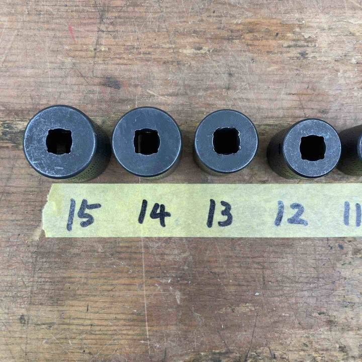 ▲スナップオン(Snap-on)1/4sq インパクト シャローソケット 8pscセット 8-15mm 108IMTMM【柏店】