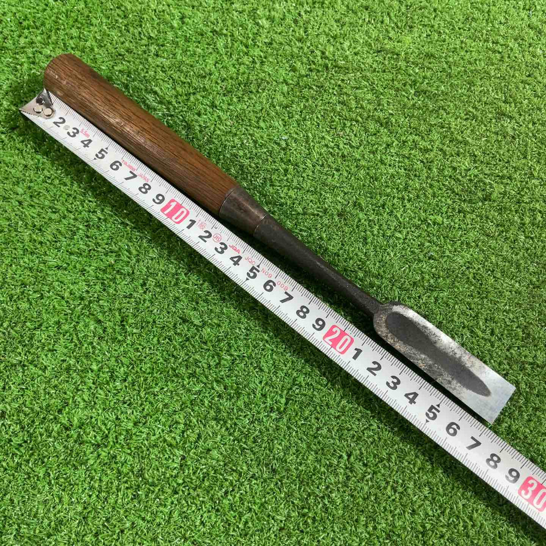 清忠作 突き鑿 刃幅約20mm 全長約270mm 【川口店】