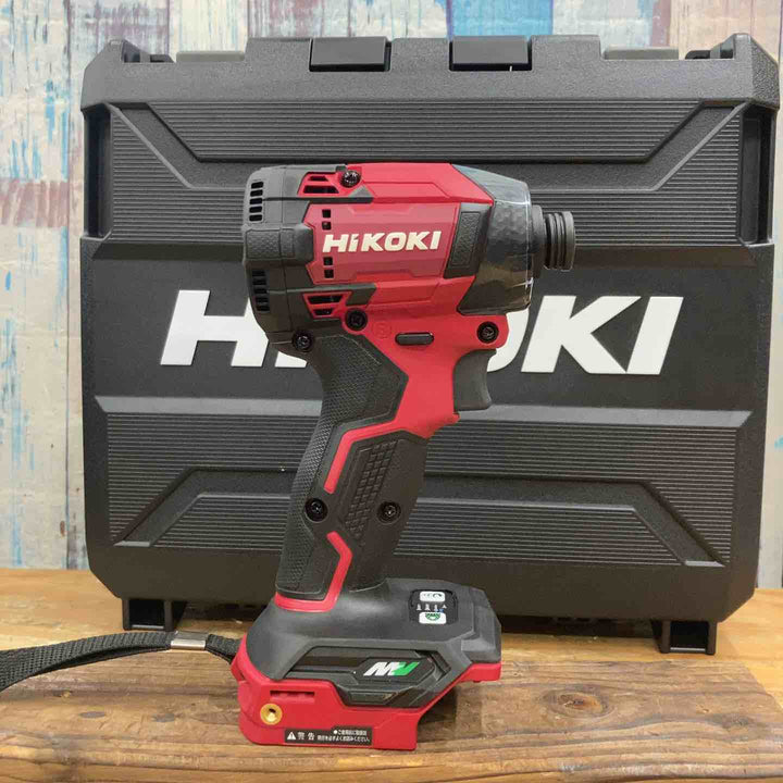 ★ハイコーキ(HIKOKI ※旧:日立工機) コードレスインパクトドライバ スコーピオンレッド WH36DD(2XHRSZ)【柏店】