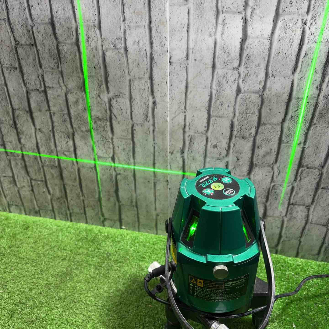 ◇山真(YAMASHIN) グリーンレーザー墨出し器 矩十字・横 GLZ-6【川口店】