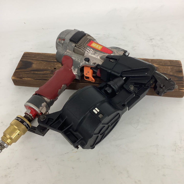 ☆☆マックス(MAX) 高圧エア釘打ち機 HN-65Z1 エア漏れあり 部品取りに！【狭山】