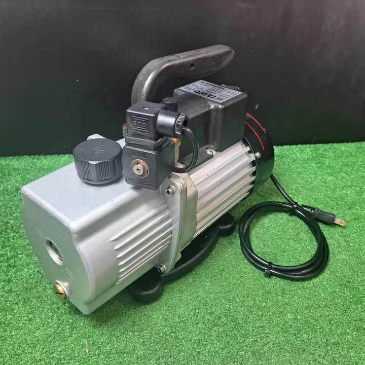 ◇タスコ(TASCO) 100V オイル逆流防止弁付 高性能ツーステージ真空ポンプ TA150RC【岩槻店】