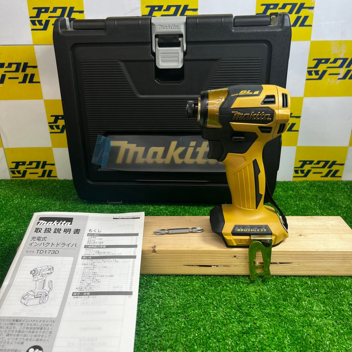 ◇マキタ(makita) コードレスインパクトドライバー TD173DZPY LTX20周年限定色 プレミアムイエロー 本体のみ【越谷店】