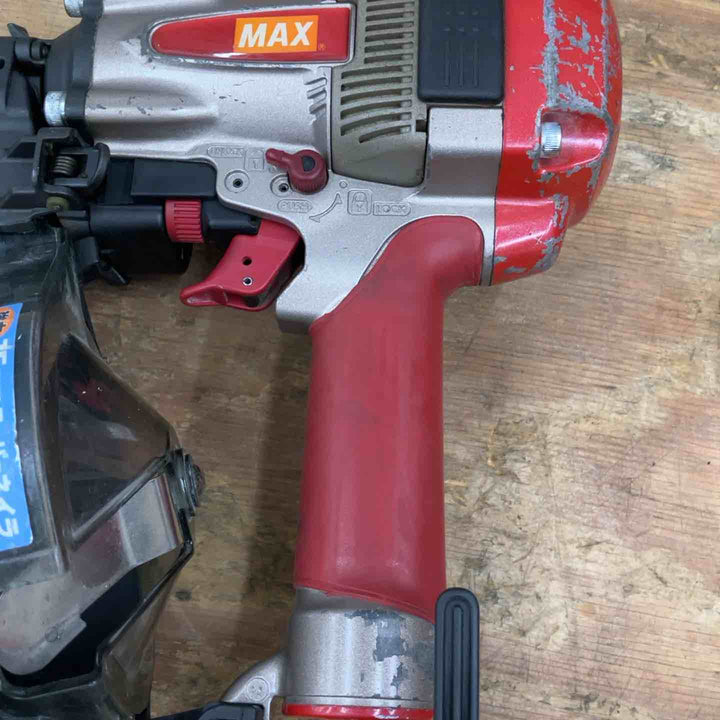 ★マックス(MAX) 高圧エア釘打ち機 HN-75N1 防塵カバー欠品 本体のみ【柏店】