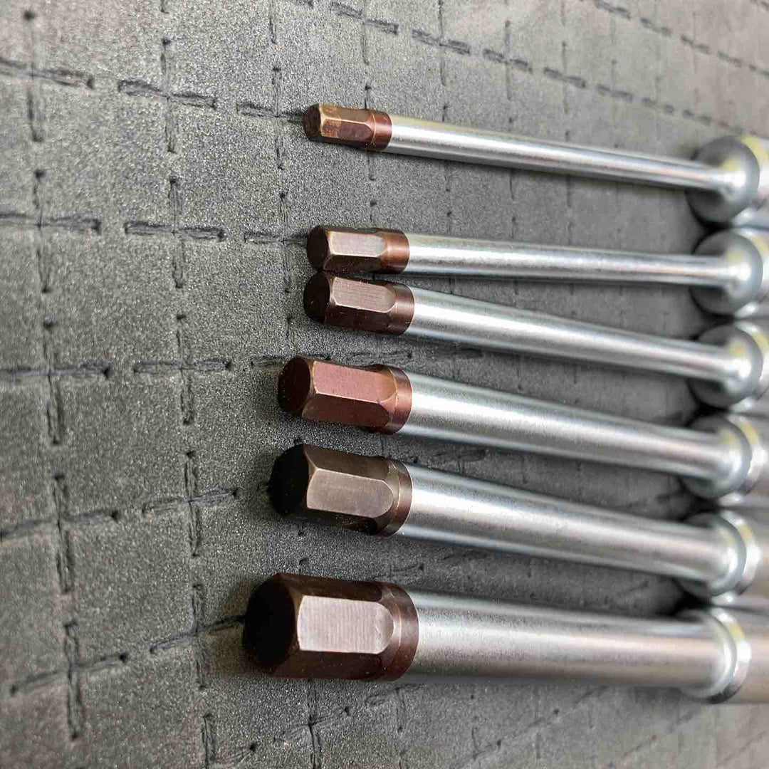 PB　スイスツールズ  ロング ヘキサゴン HEXソケット  3/8(9.5) V10-211/4～10　6本セット【川崎店】