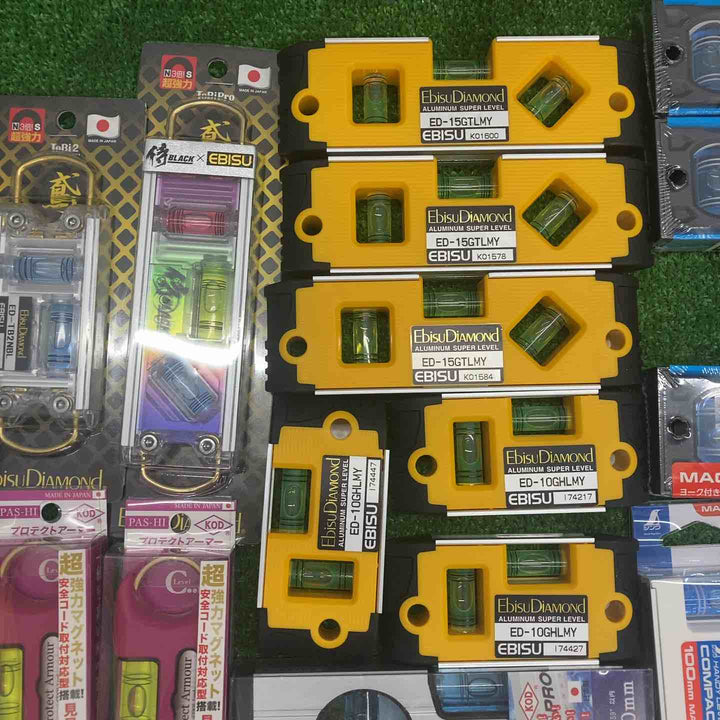 ▼18go【未開封/送料無料】水平器 磁石モデル マグネット付き まとめ売り エビスダイヤモンド シンワ等【川越店】