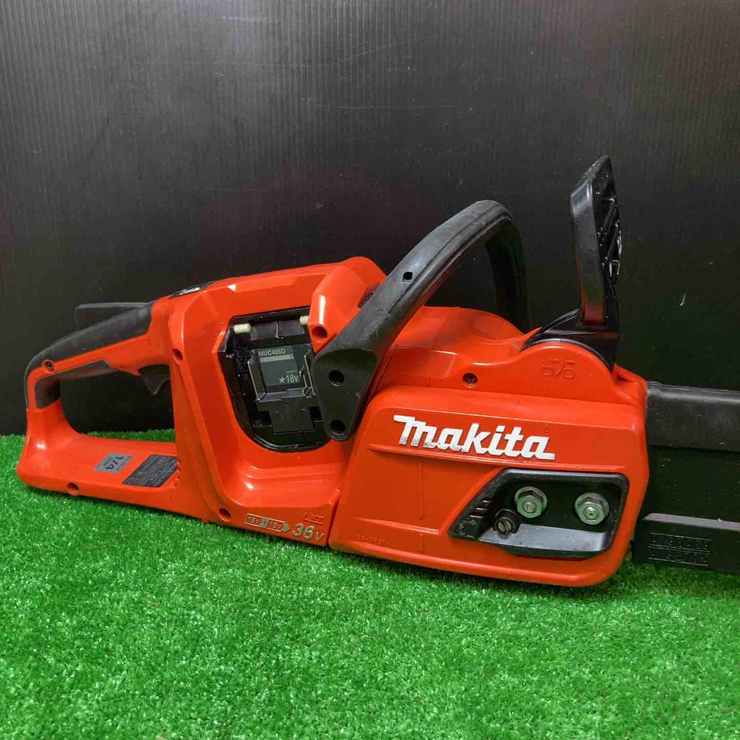 ◇マキタ(makita) 充電式コードレスチェーンソー MUC405DZFR 新品刃装着！【岩槻店】