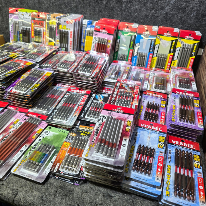 【まとめ売り！未使用】ビット 5本入り約242パック・1～2本入り約294パック 計536パック Anex VESSEL SUNFLAG メーカー・サイズ混合