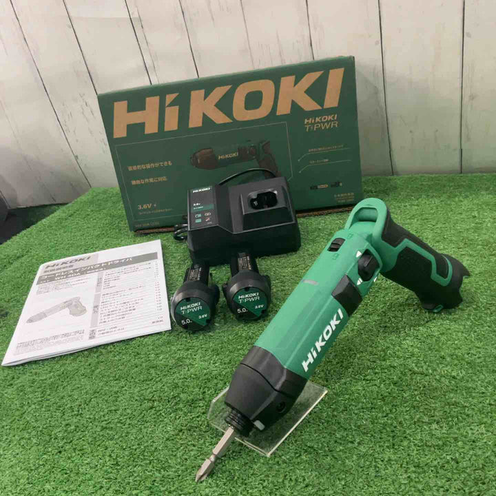 ★ハイコーキ(HIKOKI) コードレスインパクトドライバー WH3DA(2JS) 3.6V フルセット 動作確認済【川口店】