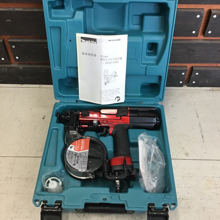 【中古美品】 マキタ/makita 高圧エアネジ打ち機 AR411HR 【鴻巣店】