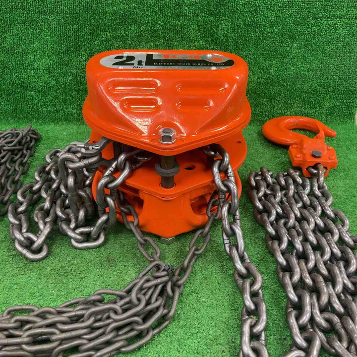 ◇象印 K-2 チェーンブロック 2ton K02030 K-II【川崎店】